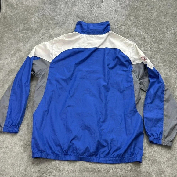 Vintage Indianapolis Colts Jacket Mens XL Blue SI Official NFL Team Windbreaker - Picture 11 of 11